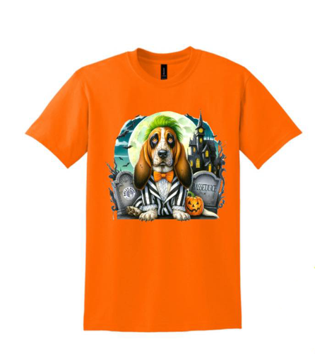 Bassetjuice Halloween shirt -SHORT SLEEVE