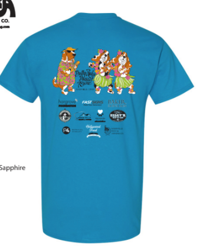 2025 Luau T-Shirt  (TEAL)