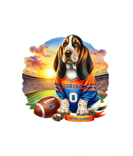 FSU Basset Earrings