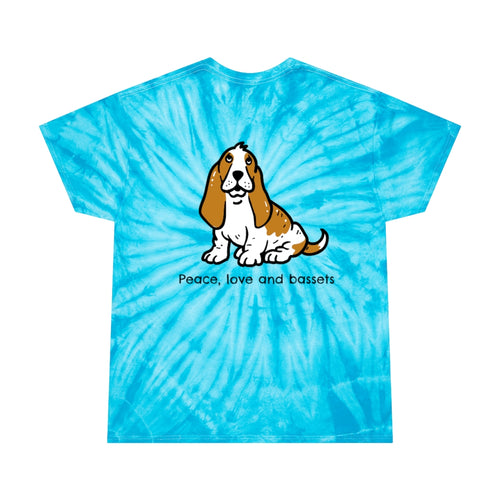 Peace, Love and Bassets T-shirt