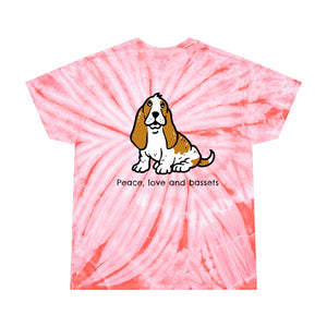 Peace, Love and Bassets T-shirt